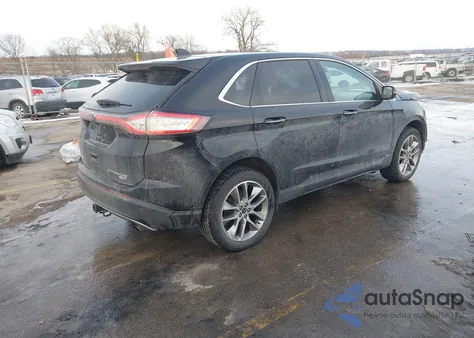 2018 Ford Edge Titanium from USA, damaged, VIN 2FMPK4K94JBC37338